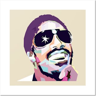 Stevie Wonder Wpap Posters and Art